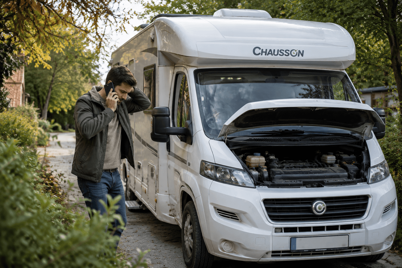 Rachat camping-car Chausson en panne ou non roulant avec Delivauto pour vendre simplement un véhicule de loisirs devenu difficile à utiliser, à déplacer ou à revendre entre particuliers. Un camping-car Chausson d’occasion peut encore conserver de la valeur, même lorsqu’il présente une panne mécanique, un moteur HS, une boîte de vitesses fatiguée, une batterie moteur déchargée, une batterie cellule HS, un contrôle technique expiré, une infiltration, une cellule abîmée ou un kilométrage important. Pourtant, lorsque le véhicule ne roule plus ou reste immobilisé au garage, la vente classique devient vite compliquée. Les acheteurs particuliers demandent souvent un diagnostic précis, un contrôle technique valide, des photos détaillées, un devis de réparation et une forte baisse de prix. Certains refusent aussi de gérer le remorquage ou l’enlèvement d’un camping-car non roulant. Delivauto propose une solution plus simple pour le rachat de votre camping-car Chausson en panne ou immobilisé. Le propriétaire transmet les informations essentielles : modèle Chausson, année, kilométrage, base mécanique, motorisation, type de panne, état moteur, état de la cellule, présence d’humidité, équipements, contrôle technique, carte grise, photos, localisation et accessibilité du véhicule. Delivauto analyse ensuite l’état réel du camping-car pour proposer une estimation rapide et une offre de rachat si la reprise est possible. Le service peut concerner un camping-car Chausson profilé, capucine, intégral, fourgon aménagé ou véhicule de loisirs ancien, fortement kilométré, accidenté, infiltré, sans CT, moteur HS ou non roulant. Les bases Fiat Ducato, Ford Transit, Peugeot Boxer, Citroën Jumper ou Renault Master peuvent être étudiées selon les modèles et les générations. Delivauto intervient partout en France, notamment à Paris, Lyon, Marseille, Toulouse, Bordeaux, Lille, Nice, Strasbourg, Montpellier, Nantes, Rennes, Annecy, Grenoble, Toulon, Rouen, Reims, Dijon, Metz et Clermont-Ferrand. Avec Delivauto, vendre un camping-car Chausson en panne ou non roulant devient plus simple, plus rapide et mieux encadré.