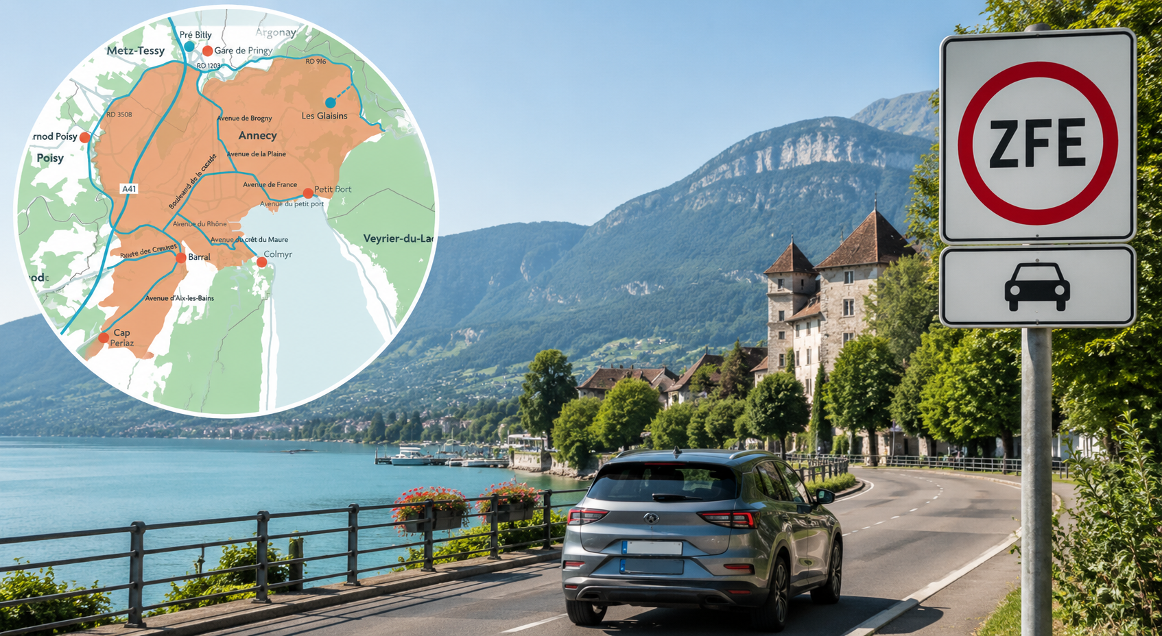 ZFE Annecy 2026, Grand Annecy, ZFE-m Annecy, Agglomération du Grand Annecy, Crit’Air Annecy, vignette Crit’Air obligatoire, circulation Annecy, qualité de l’air, mobilité durable, réglementation environnementale, voiture occasion Annecy, véhicule diesel ancien, essence ancienne génération, véhicule non classé, Crit’Air 5, Crit’Air 4, restrictions circulation Annecy, centre-ville Annecy, Cran-Gevrier, Seynod, Meythet, Annecy-le-Vieux, Pringy, Poisy, Epagny Metz-Tessy, Argonay, Metz-Tessy, Haute-Savoie, Auvergne-Rhône-Alpes, ZFE France, ZFE Lyon, ZFE Marseille, ZFE Paris, ZFE Strasbourg, ZFE Toulouse, ZFE Nice, ZFE Montpellier. Les véhicules non classés sont concernés depuis janvier 2025 dans le périmètre du Grand Annecy. Les automobilistes recherchent davantage des voitures essence fiables, hybrides fiables ou électriques compatibles avec les futures évolutions Crit’Air. Une voiture moteur HS, boîte HS, turbo HS, panne électronique, véhicule accidentée, non roulante, sans contrôle technique ou fortement kilométrée peut devenir plus difficile à revendre avec l’évolution des ZFE. Delivauto propose une reprise voiture rapide partout en France. Vente voiture Annecy, reprise voiture Grand Annecy, reprise voiture Haute-Savoie, Paris, Lyon, Marseille, Toulouse, Bordeaux, Lille, Nice, Strasbourg. Reprise voiture essence, diesel, hybride, électrique, reprise moteur HS, reprise voiture accidentée, reprise voiture sans CT, reprise véhicule non roulant, voiture pour pièces, estimation rapide, offre de rachat, enlèvement à domicile. La ZFE Annecy pousse de nombreux propriétaires à anticiper la vente de leur véhicule avant une éventuelle baisse de valeur. 