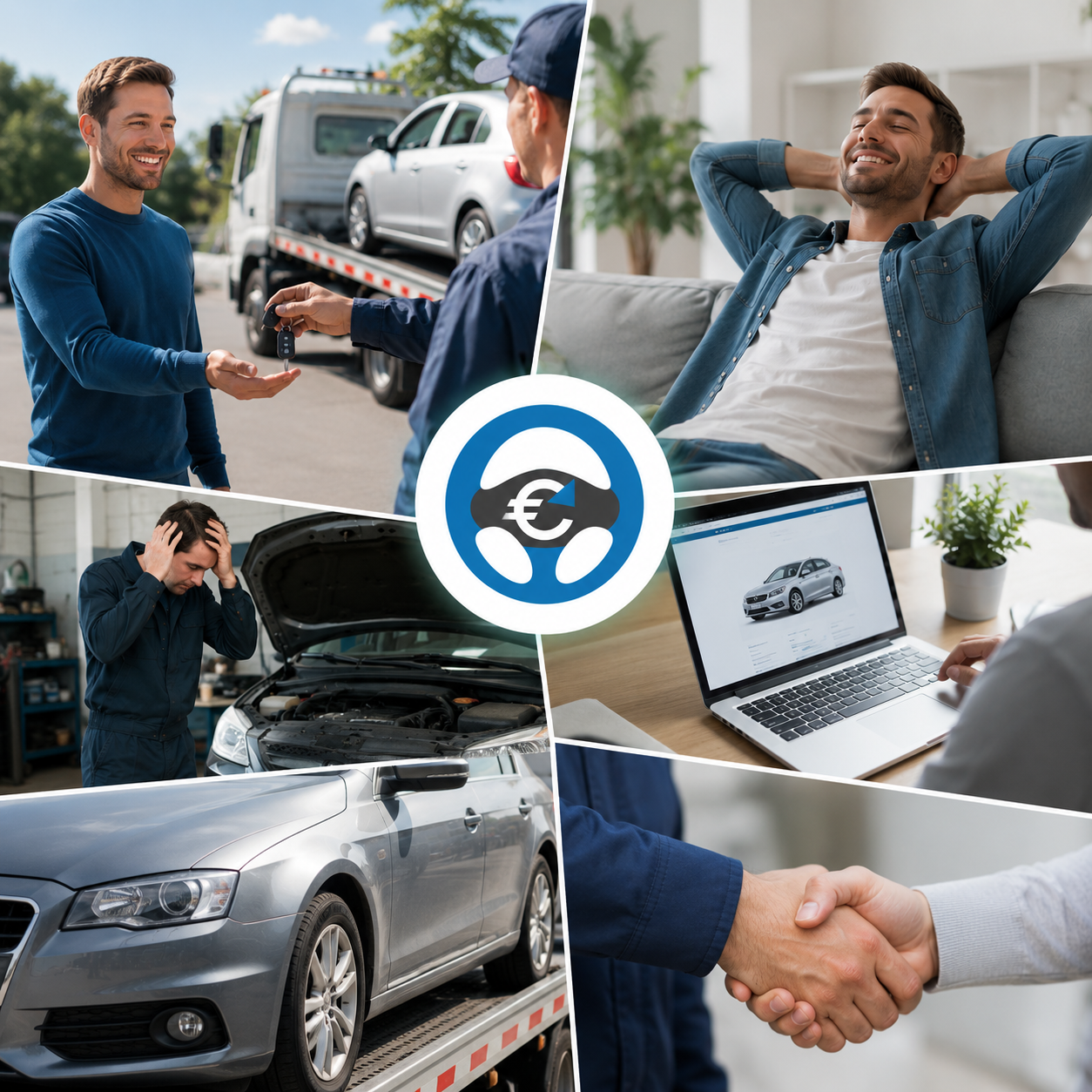 Avantages Delivauto pour vendre une voiture d’occasion avec une estimation gratuite, rapide et sans engagement, même lorsque le véhicule est en panne, accidenté, moteur HS, boîte HS, sans contrôle technique ou difficile à vendre par les moyens classiques. L’un des grands avantages de Delivauto, c’est de permettre au propriétaire de connaître une base de reprise sans devoir payer une expertise, sans se déplacer inutilement et sans s’engager à vendre immédiatement. Pour beaucoup d’automobilistes, vendre une voiture devient vite fatigant : il faut publier une annonce, répondre aux messages, expliquer les défauts, négocier le prix, organiser les rendez-vous, gérer les curieux, les acheteurs fantômes et les personnes qui veulent faire baisser le prix au dernier moment. Avec Delivauto, l’objectif est de simplifier cette première étape. Le propriétaire renseigne les informations importantes du véhicule : marque, modèle, année, kilométrage, motorisation, état mécanique, état carrosserie, contrôle technique, panne connue, localisation et situation administrative. Ces éléments permettent d’obtenir une estimation adaptée à l’état réel de la voiture. Cet avantage est particulièrement utile pour les véhicules compliqués : voiture non roulante, moteur cassé, distribution cassée, turbo HS, joint de culasse, panne électronique, véhicule accidenté, voiture fortement kilométrée, utilitaire usé, SUV endommagé, hybride avec batterie fatiguée ou voiture destinée pour pièces. Delivauto aide aussi les automobilistes qui ne savent pas combien vaut leur véhicule lorsqu’il n’est plus en état parfait. L’estimation permet d’éviter les prix au hasard, les annonces trop chères, les pertes de temps ou les mauvaises surprises. Delivauto intervient partout en France : Paris, Lyon, Marseille, Toulouse, Bordeaux, Lille, Nice, Strasbourg, Montpellier, Nantes, Rennes, Annecy, Grenoble, Toulon, Rouen, Reims, Metz, Dijon et de nombreuses autres villes. Grâce à cette approche, vendre sa voiture devient plus clair, plus rapide et moins stressant.