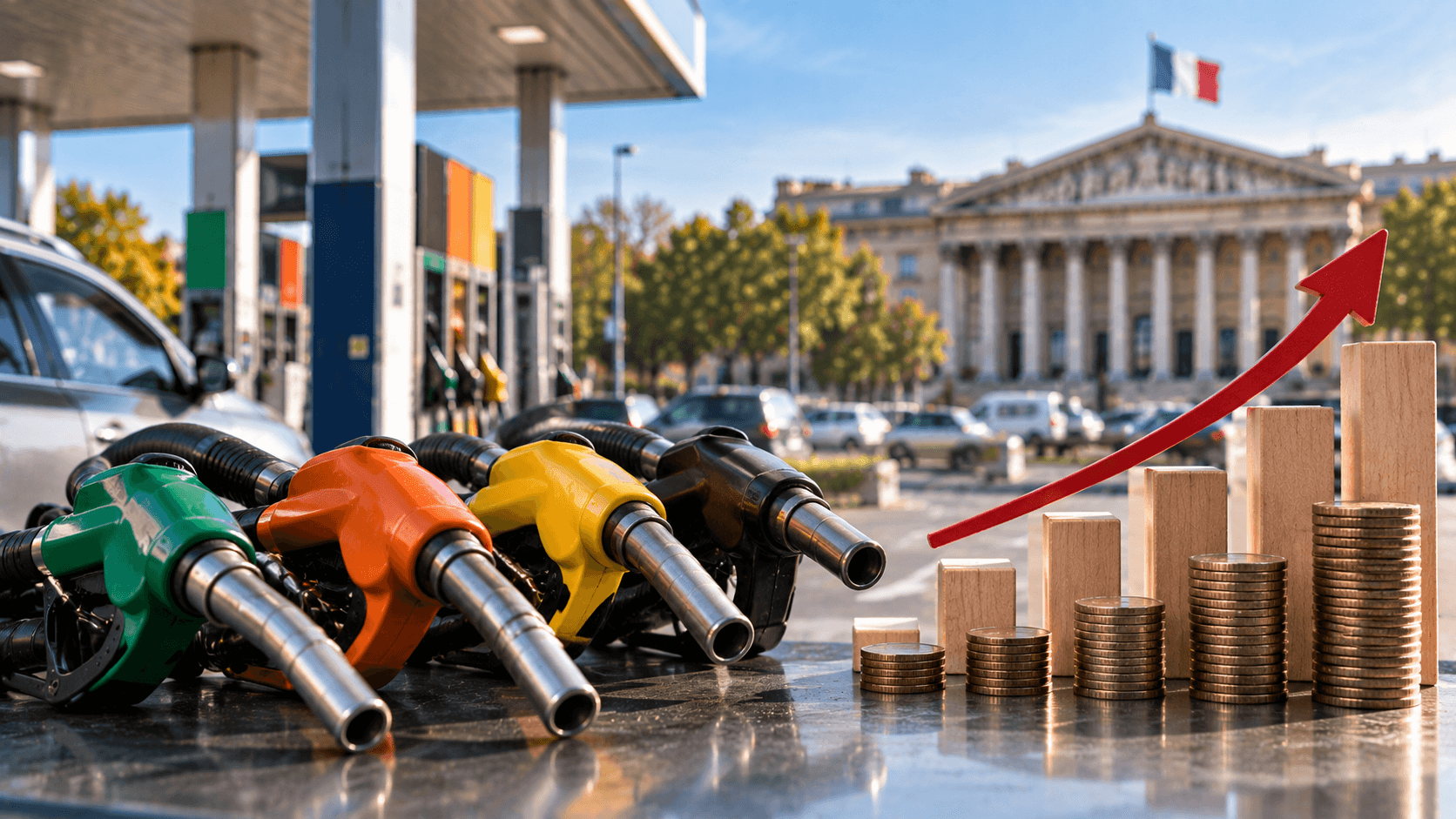 Carburants en 2027 : quelles taxes et quelles hausses peuvent réellement faire grimper le prix de l’essence et du diesel en France ? Le tarif affiché à la station-service ne dépend pas uniquement du cours du pétrole. Il additionne le coût du produit raffiné, le transport, la distribution, les marges ainsi que la fiscalité. En France, les carburants supportent notamment l’accise sur les énergies et la TVA. Lorsque le prix hors taxes augmente, la TVA augmente également en valeur puisqu’elle est proportionnelle au prix. Pour 2027, il faut surtout distinguer les mesures déjà décidées de celles qui ne sont encore qu’annoncées. Le Gouvernement a annoncé en septembre 2026 vouloir inscrire dans le projet de loi de finances 2027 une « règle d’or » sur la fiscalité des carburants. Le principe serait de neutraliser un éventuel surplus de recettes provenant de la TVA et de l’accise lorsque les prix des carburants augmentent, puis de réorienter ces sommes vers des dispositifs d’aide face à la crise énergétique. À ce stade, cette mesure doit encore passer par le PLF 2027 : elle ne doit donc pas être présentée comme définitivement votée. La principale nouveauté européenne concerne l’ETS2, le nouveau marché carbone destiné notamment au transport routier et aux bâtiments. Contrairement à ce qui a longtemps été annoncé, son fonctionnement complet ne commencera finalement pas en 2027 mais en 2028, après le report adopté au niveau européen. Les fournisseurs de carburants seront les acteurs directement soumis au système et devront acheter des quotas correspondant aux émissions liées aux énergies qu’ils mettent sur le marché. Ce coût pourra ensuite être répercuté dans le prix des carburants. L’année 2027 reste néanmoins importante pour l’ETS2 puisque les premières enchères de quotas doivent commencer dès janvier 2027 afin de préparer le lancement complet du dispositif en 2028. Cela ne signifie donc pas qu’une nouvelle « taxe carbone européenne » sera automatiquement ajoutée du jour au lendemain sur chaque litre d’essence ou de diesel dès janvier 2027. Le véritable effet direct sur les fournisseurs et potentiellement sur les prix à la pompe est associé au fonctionnement complet du système à partir de 2028. En réalité, la principale menace pour le prix des carburants en 2027 peut encore venir du marché lui-même. Cours du pétrole brut, tensions géopolitiques, capacités de raffinage, coût du transport, taux de change et disponibilité des produits raffinés peuvent provoquer des variations bien supérieures à quelques centimes de fiscalité. La hausse observée en 2026 a notamment conduit le Gouvernement à mettre en place des mesures ciblées pour les grands rouleurs et certains professionnels. Pour l’automobiliste, il est donc trop tôt pour annoncer un prix précis du litre d’essence ou de diesel en 2027. Une modification d’accise dans le budget, une hausse du pétrole ou une tension sur le raffinage pourrait pousser les tarifs vers le haut, alors qu’une baisse des cours pourrait produire l’effet inverse. Le futur ETS2 devra également être surveillé, mais son impact complet est désormais attendu à partir de 2028 et non dès 2027. Lorsque le carburant devient trop coûteux, la question du changement de voiture peut également se poser. Un diesel ancien, un SUV essence gourmand ou une voiture fortement kilométrée peut devenir cher à conserver lorsqu’on additionne carburant, assurance, stationnement, entretien et réparations. Delivauto peut étudier la reprise d’une voiture essence, diesel, GPL, E85, hybride ou électrique, roulante, en panne, moteur HS, accidentée, non roulante ou sans contrôle technique selon le dossier. L’objectif est de connaître sa valeur réelle avant de passer éventuellement à un véhicule plus économique.