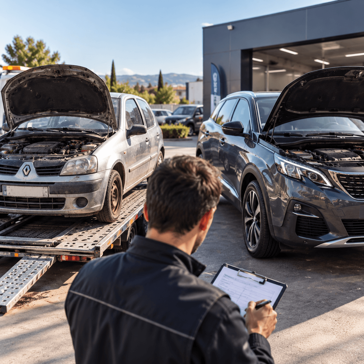 Et si le diagnostic n’est pas encore totalement certain après une panne de distribution ? Il est tout de même possible de présenter le dossier à Delivauto sans attendre un démontage complet du moteur. Dans de nombreux cas, le propriétaire connaît seulement les premiers éléments donnés par le garage ou le dépanneur : courroie cassée, moteur qui ne démarre plus, soupapes potentiellement touchées, culasse à contrôler, moteur annoncé HS ou simple devis de réparation. Ces informations peuvent déjà permettre une première étude du véhicule.
Il n’est pas nécessaire de connaître immédiatement l’étendue exacte des dégâts internes pour demander une estimation. Une rupture de courroie de distribution peut entraîner des conséquences très différentes selon le moteur, le régime au moment de la casse et les pièces touchées. Parfois, le diagnostic reste volontairement prudent tant que la culasse n’a pas été déposée ou que le moteur n’a pas été ouvert. Dans ce cas, il suffit d’indiquer clairement ce qui est confirmé et ce qui reste à vérifier.
Le propriétaire peut par exemple transmettre des mentions simples comme « courroie cassée », « moteur ne démarre plus », « soupapes touchées », « culasse à contrôler » ou « moteur annoncé HS ». Un devis, un compte rendu du garage, des photos, une facture de diagnostic ou même un échange écrit avec le mécanicien peuvent aussi aider à comprendre la situation. Plus les informations sont précises, plus l’estimation peut être cohérente, mais l’absence de diagnostic définitif n’empêche pas forcément l’étude du dossier.
Delivauto peut ainsi analyser une voiture avec distribution HS, moteur endommagé, moteur cassé ou panne encore en cours de diagnostic. L’estimation tient compte de la marque, du modèle, de l’année, du kilométrage, de l’état général, du contrôle technique, de la carrosserie, du devis disponible, de la localisation et de l’accessibilité du véhicule. Si la reprise est possible, une offre peut être envisagée même lorsque le moteur n’a pas encore été entièrement démonté ou expertisé.
Cette solution évite parfois d’engager des frais supplémentaires uniquement pour obtenir un diagnostic plus poussé avant la vente. Lorsque le véhicule est déjà immobilisé, non roulant, sans contrôle technique ou avec un devis élevé, il peut être plus utile de comparer directement sa valeur en l’état avec le coût d’un démontage ou d’une réparation complémentaire.